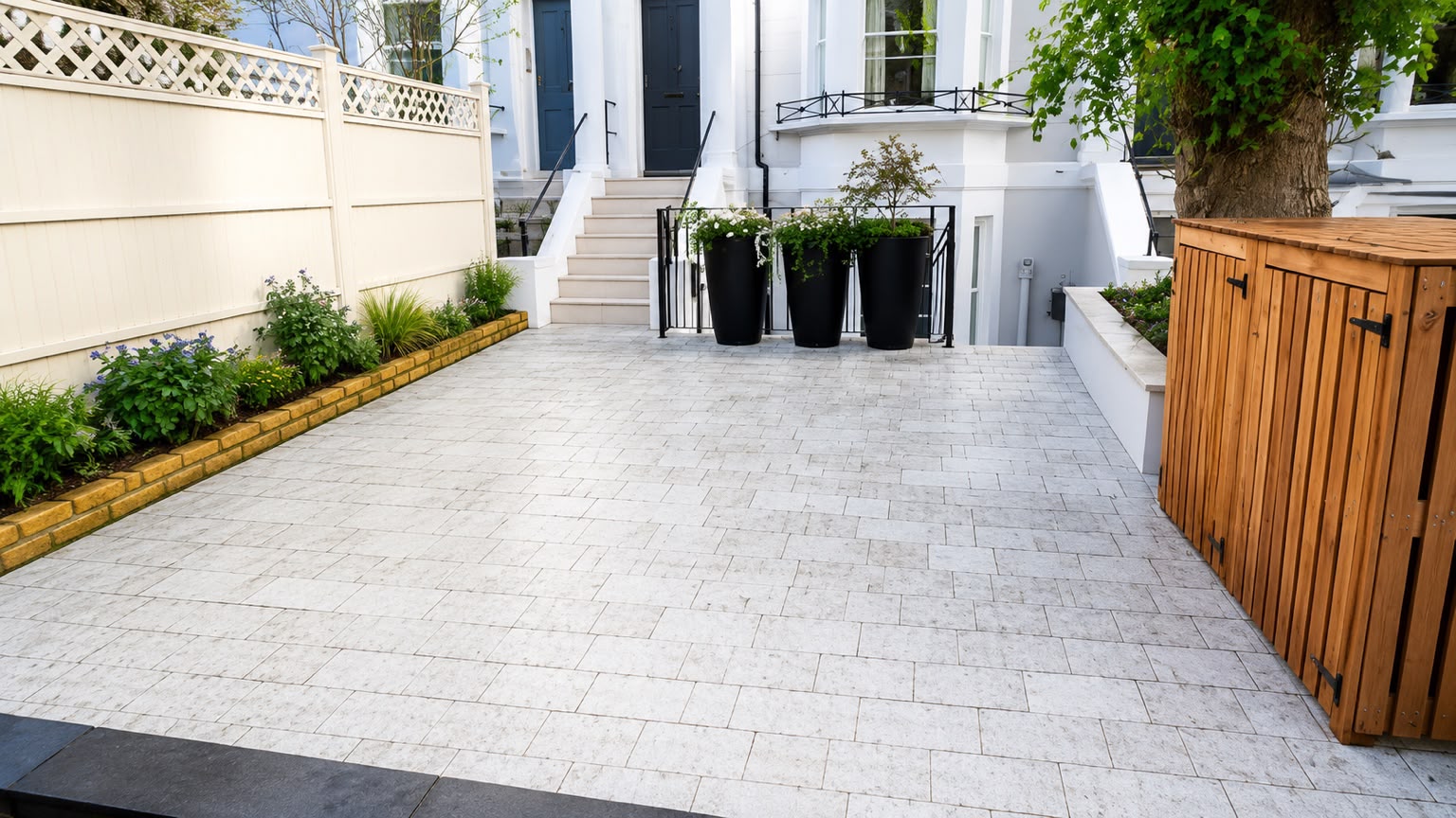 After - Fresh Sparkle Jet washing Driveway